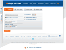 Tablet Screenshot of budgetnebraska.com